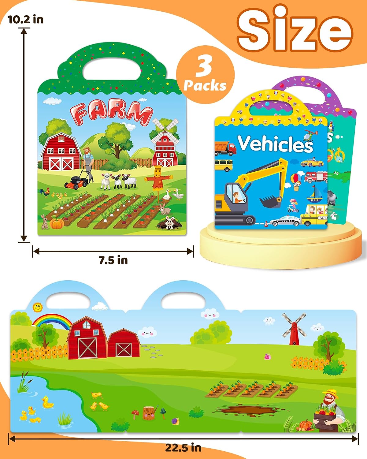 Detalle 2 de Walenced Reusable Sticker Book 111