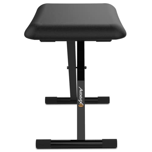 Detalle de Audibax KB100B: Banco plegable para piano tecleado con altura regulable y alta comodidad