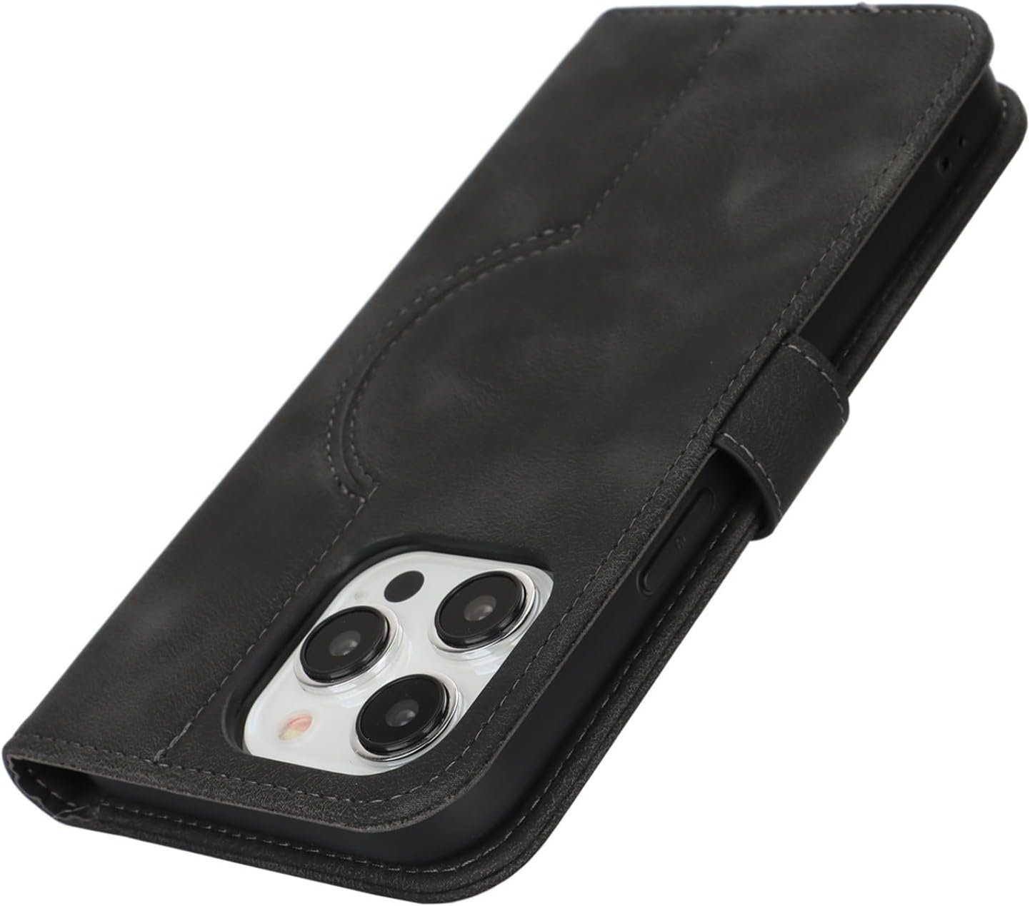 Thumbnail 6 de Zouzt Case for iPhone 14 Pro Max (6.7") with MagSafe Wallet and Kickstand – Vintage Black