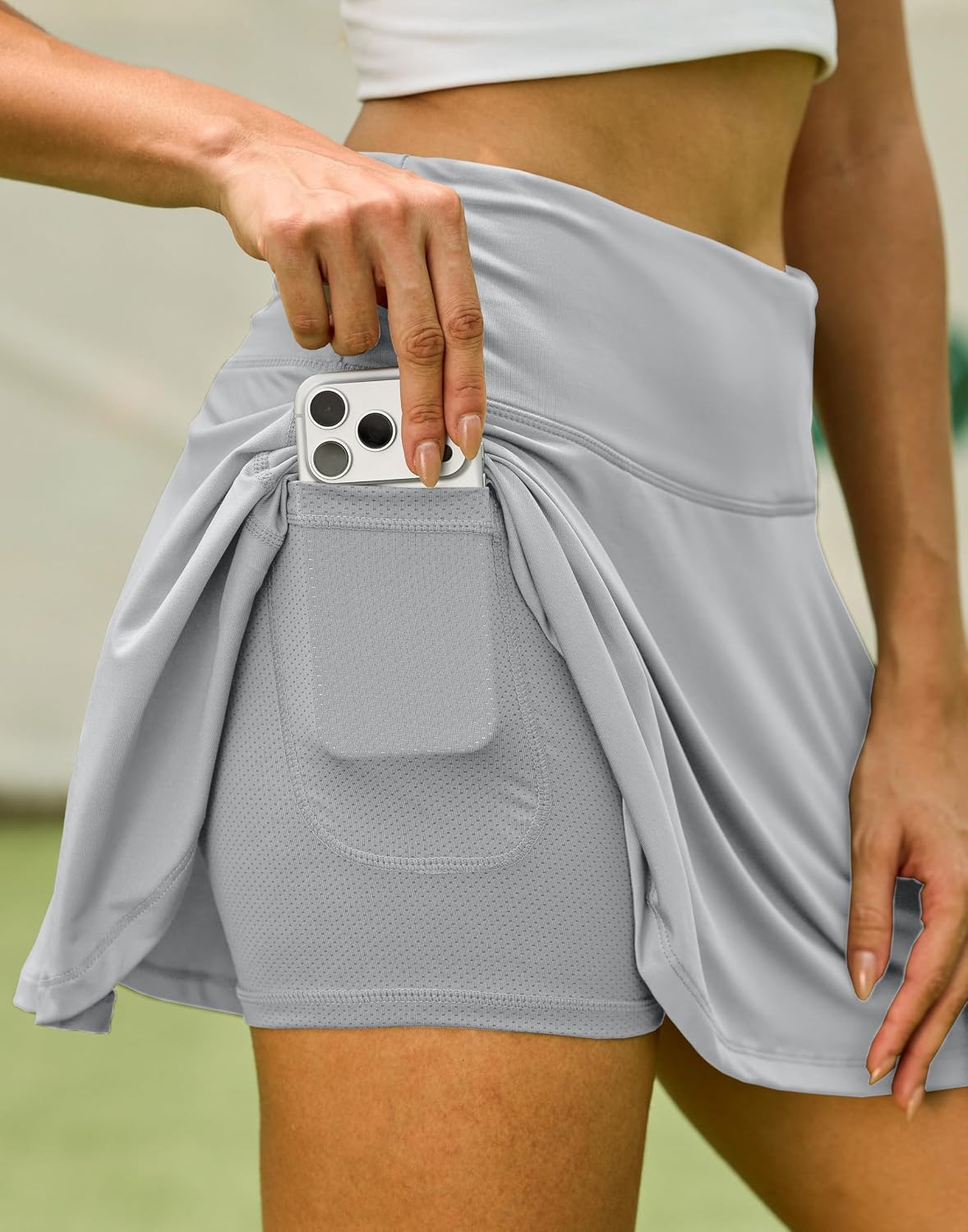Detalle 2 de SANTINY Pleated Tennis Skirt 14-inch