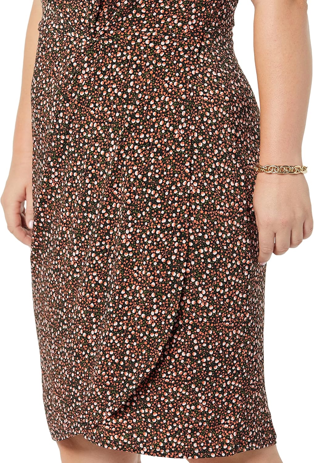 Thumbnail 4 de Amazon Essentials Damen ärmelloses Wickelkleid mit Crossover-Twistausschnitt