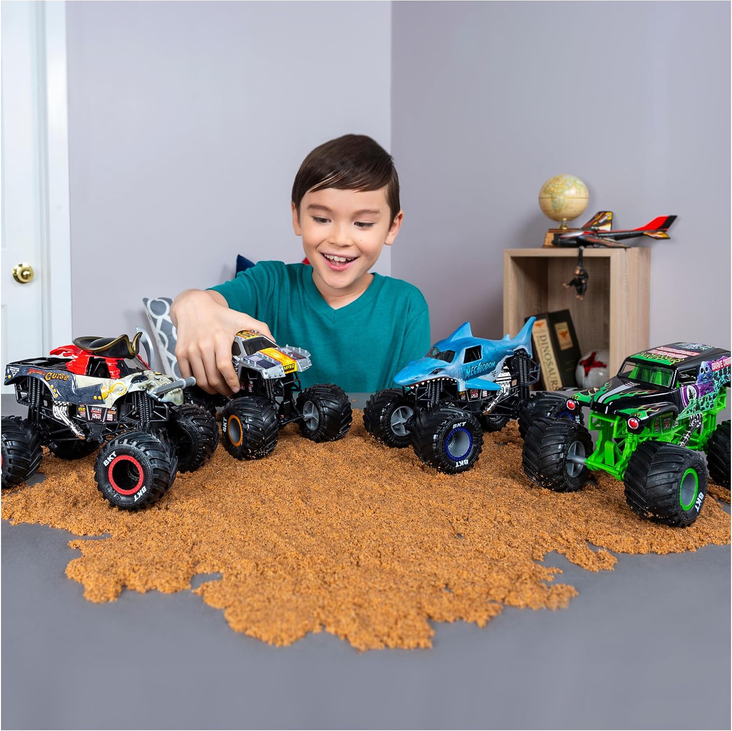 Thumbnail 4 de Monster Jam Dragonoid 1:24 Druckguss Monster Truck