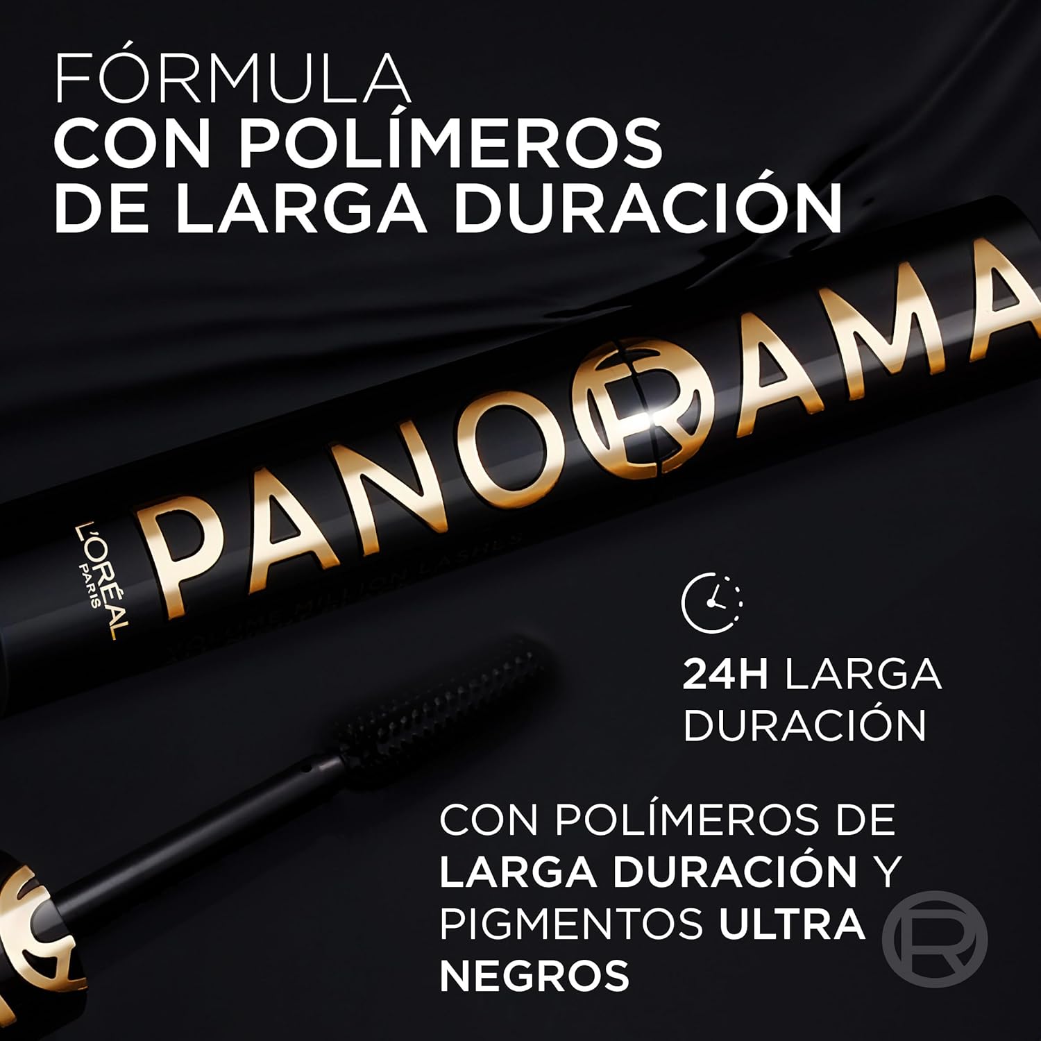Thumbnail 2 de L'Oréal Paris Máscara de pestañas Panorama Negro