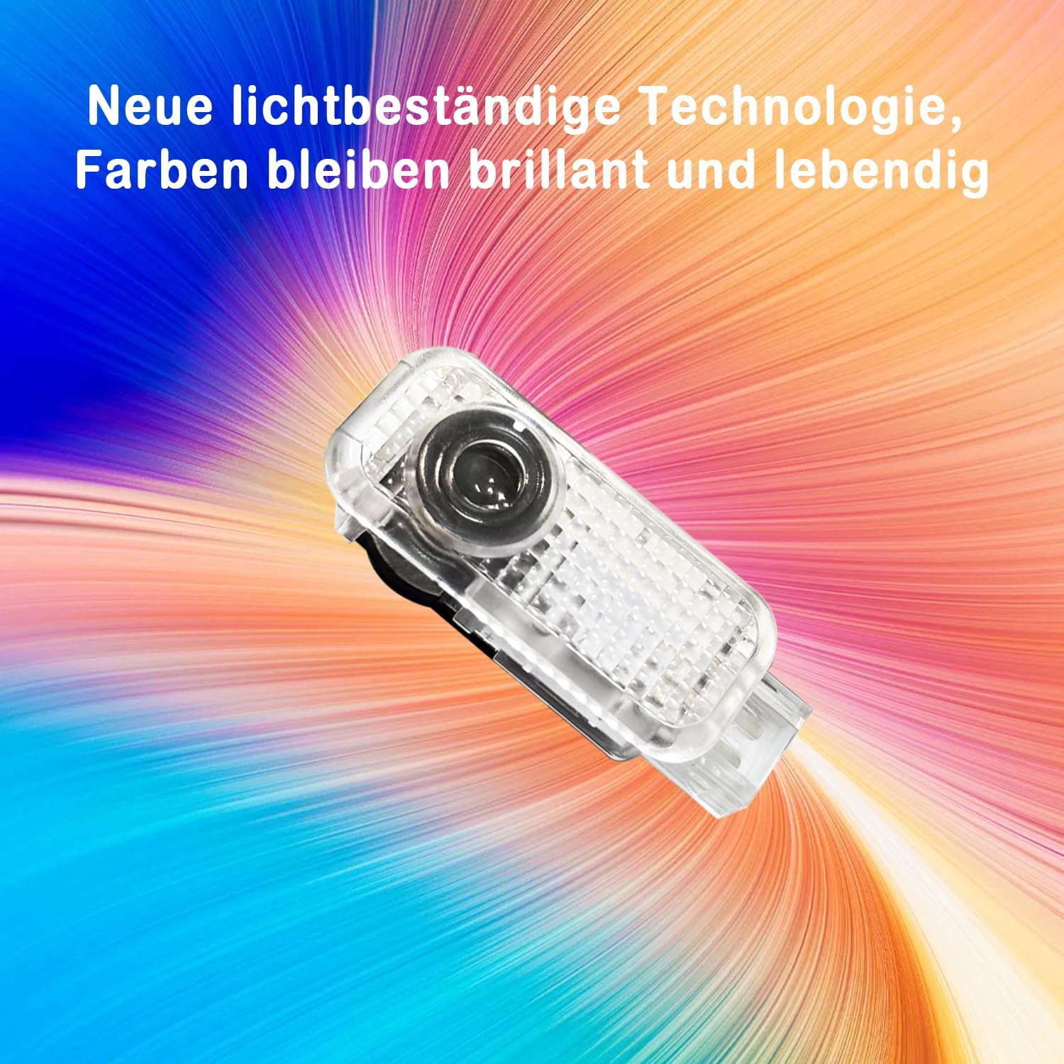 Thumbnail 5 de Krewua 4 luci per portiera auto (4 K HD) con proiezione laser e vetro, luci di benvenuto per porte compatibili con A1/A3/A4/A5/A6/A7/A8 e Q2/Q3/Q5/Q7/Q8