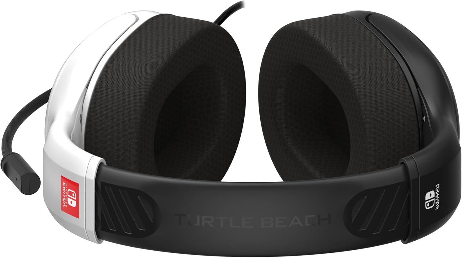 Thumbnail 3 de Turtle Beach Airlite Fit Nero e Bianco: cuffie da gioco cablate per Nintendo Switch con microfono Flip to Mute
