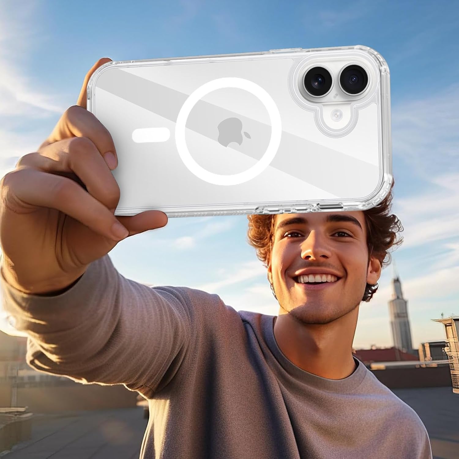 Thumbnail 6 de XTCASE Coque iPhone 16 Magnétique 360°