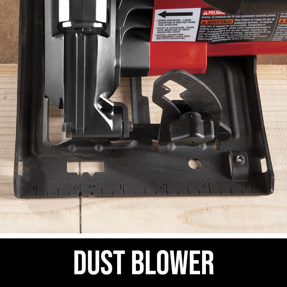 Detalle 2 de SKIL 5280-01 15-Amp 7-1/4-Inch Circular Saw with Laser Guide
