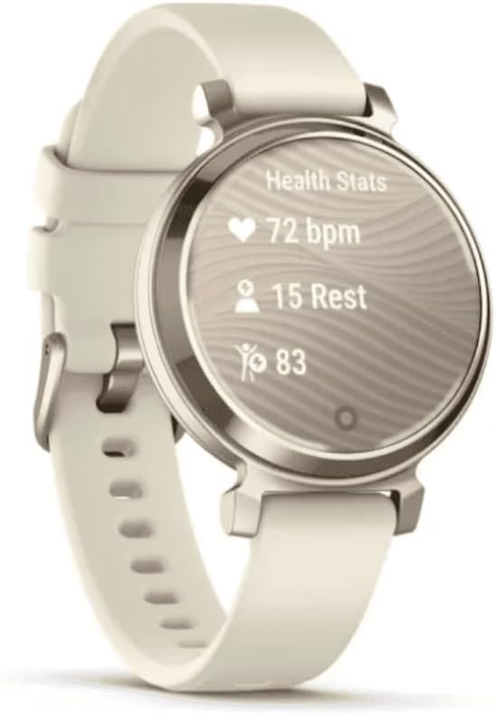 Thumbnail 2 de Garmin Lily 2 (Small) Smartwatch with Hidden Display, Patterned Lens, Coconut