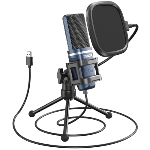 Detalle de TONOR TC-777 USB Podcast Microphone Review