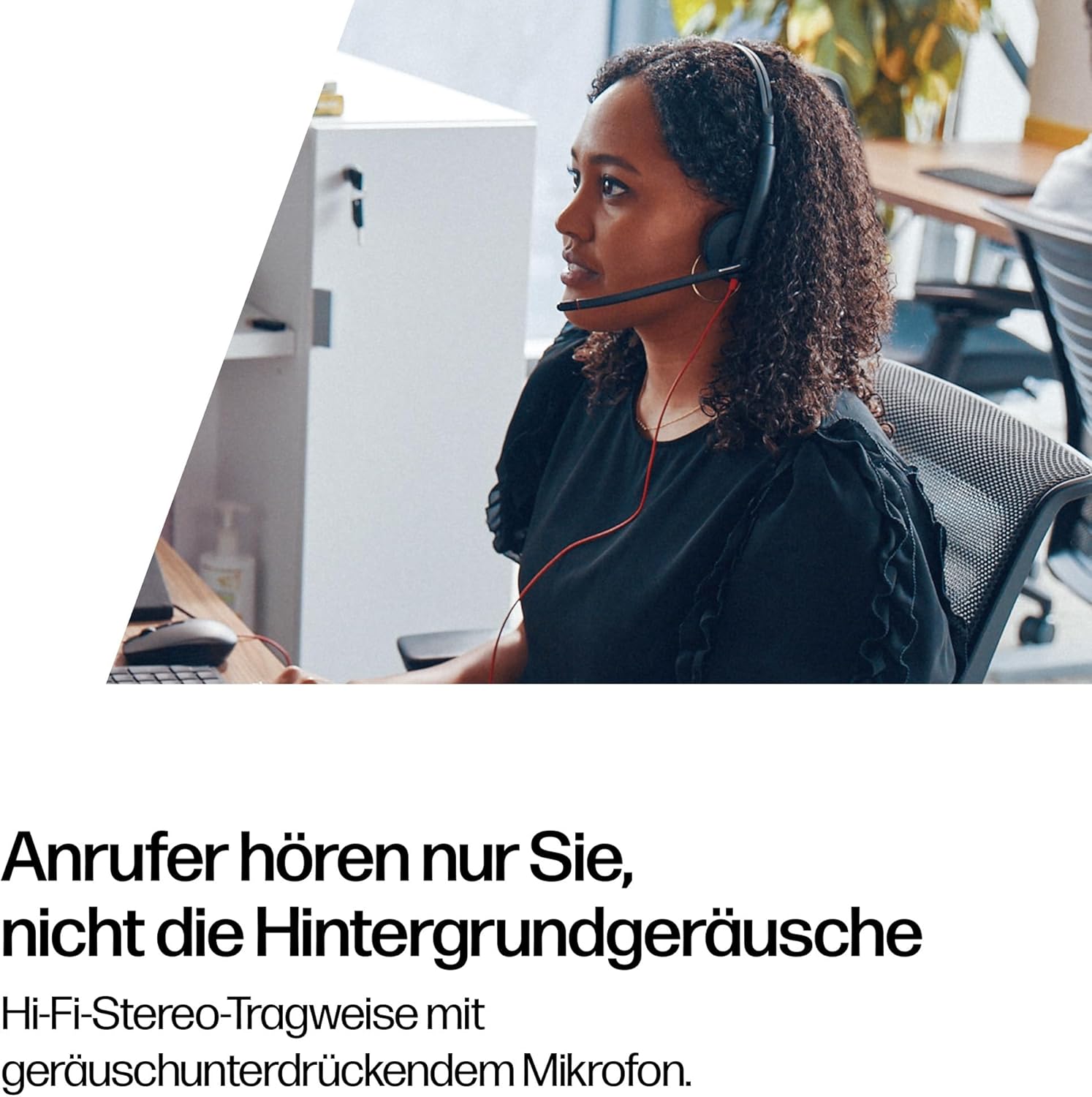 Thumbnail 2 de Poly Blackwire 3225 Headset für Büro