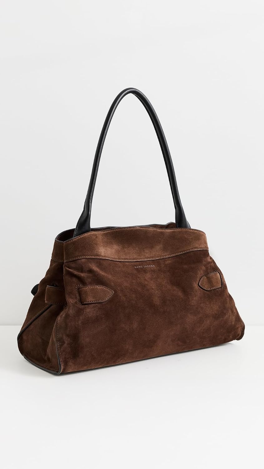 Detalle de Marc Jacobs The Satchel, Bag — Sac en cuir lisse avec double poignée et bandoulière amovible