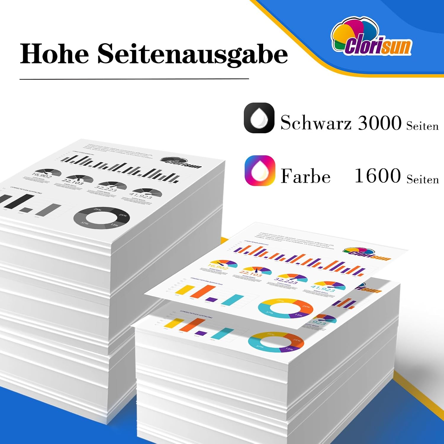 Thumbnail 2 de 8x LC3219XL kompatible Tintenpatronen für Brother MFC-J5330DW/J5335DW/J6930DW/J6530DW/J5730DW/J5930DW/J6935DW – Multipack