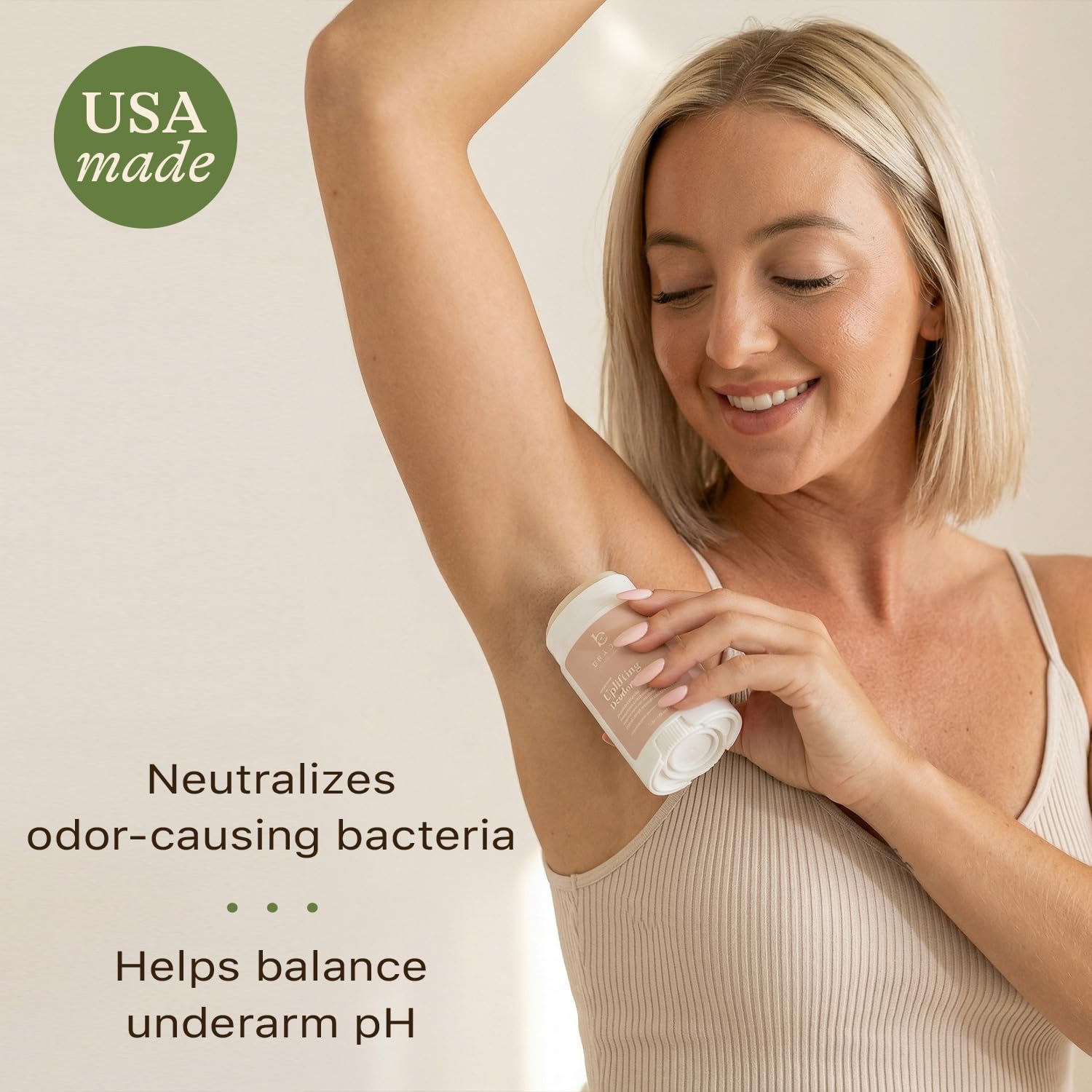 Detalle de Natural Magnesium Deodorant 55% Organic