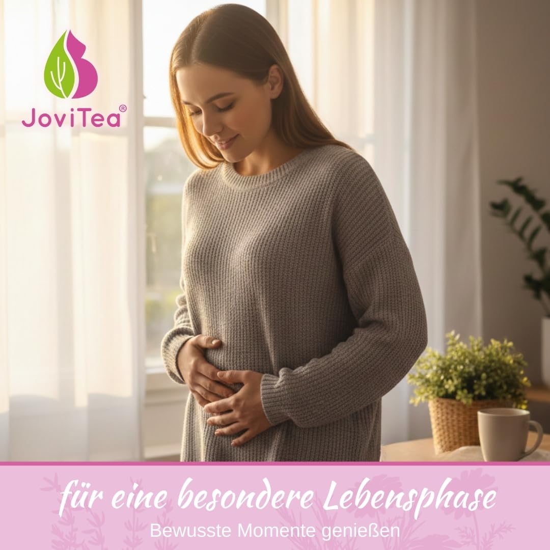 Detalle 2 de JoviTea Babytraum Tee BIO Klapperstorch – Traditionelle Kräutermischung, 75 g