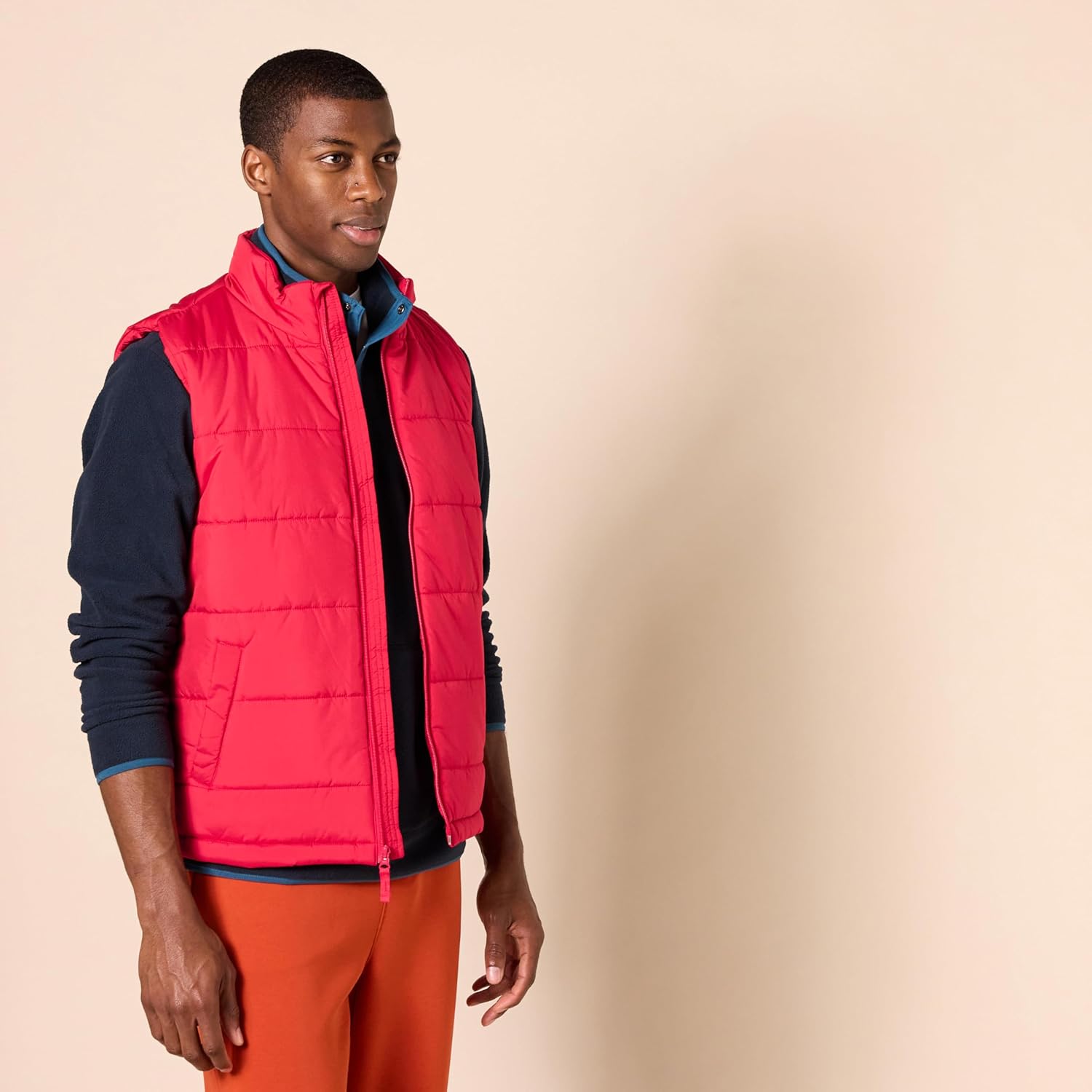 Thumbnail 1 de Amazon Essentials men’s mid-weight fleece-lined insulated puffer vest