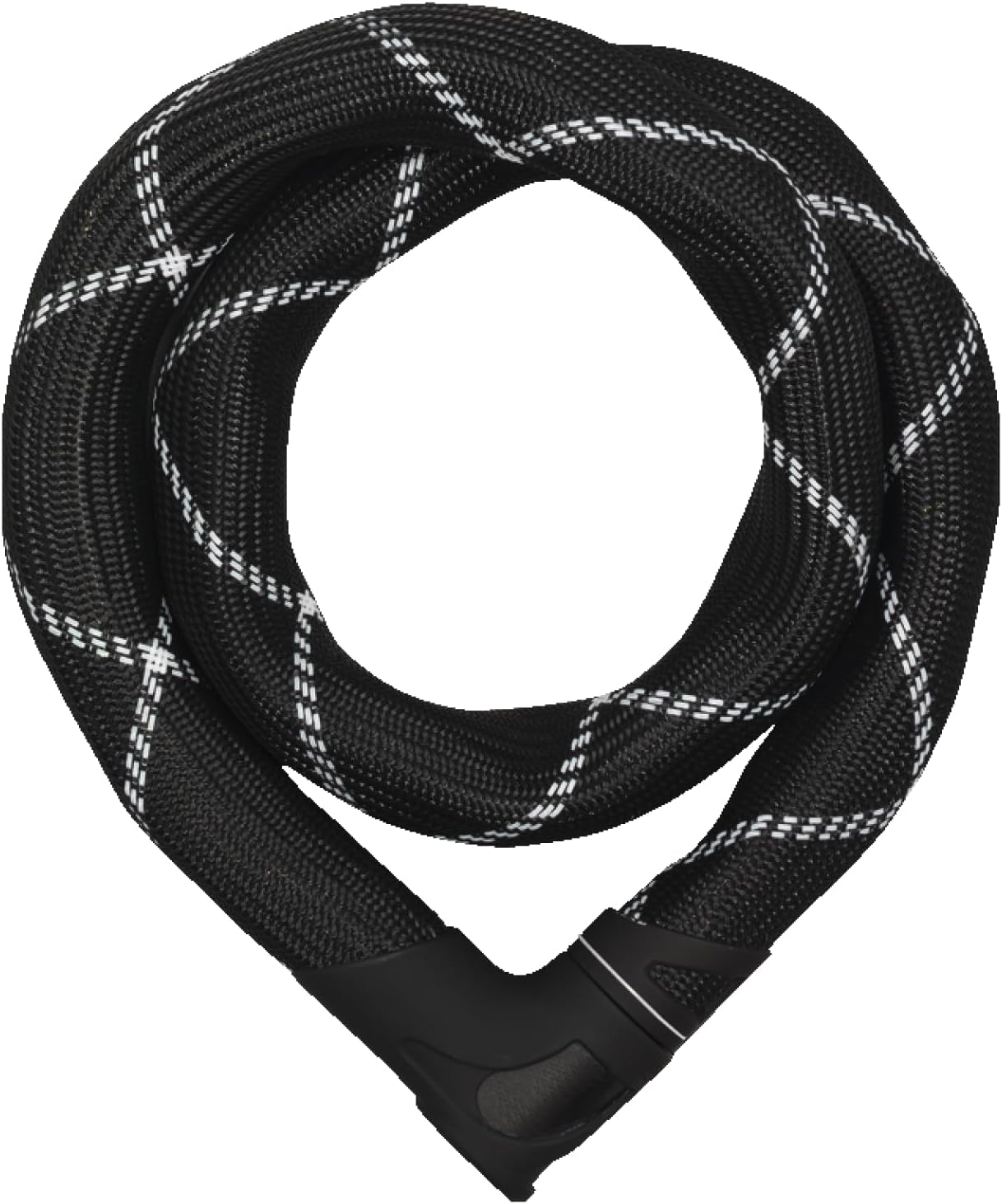Detalle 2 de ABUS Kettenschloss Iven Chain 8210 – 140 cm, gehärteter Stahl, Kunstfaserummantelung