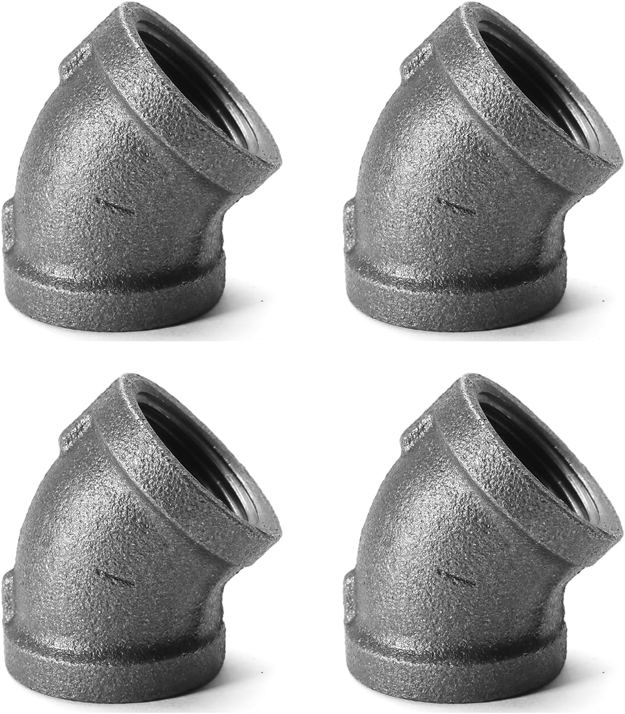 Detalle de SNGSPK Cast Iron Pipe Elbow, 1/2 Inch