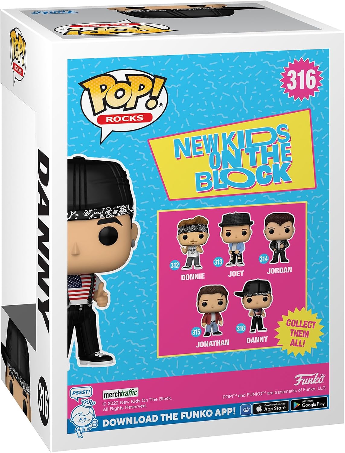 Thumbnail 2 de Funko NKOTB Danny Wood Pop
