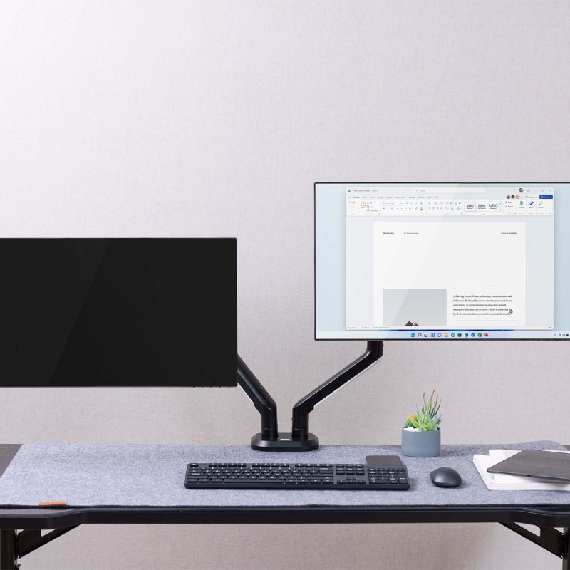 Detalle 2 de Aisens Soporte de Mesa RGB para monitor 9 kg