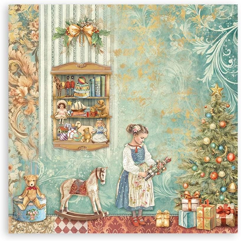 Thumbnail 5 de Papier Stamperia pour scrapbooking 📄