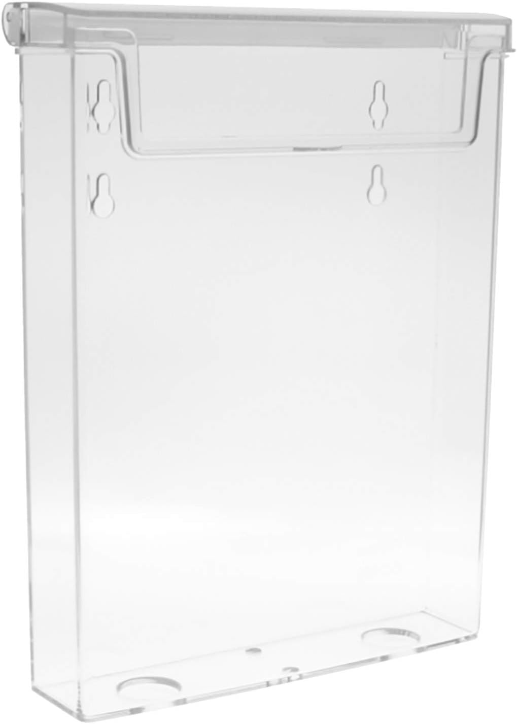 Thumbnail 6 de Taymar Porte-brochures mural A4 transparent avec couvercle – format A4, emballage individuel