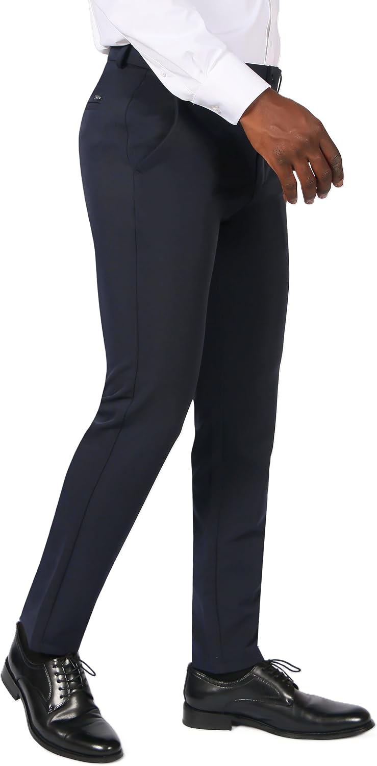 Thumbnail 6 de Plaid&Plain Slim Stretch Dress Pants