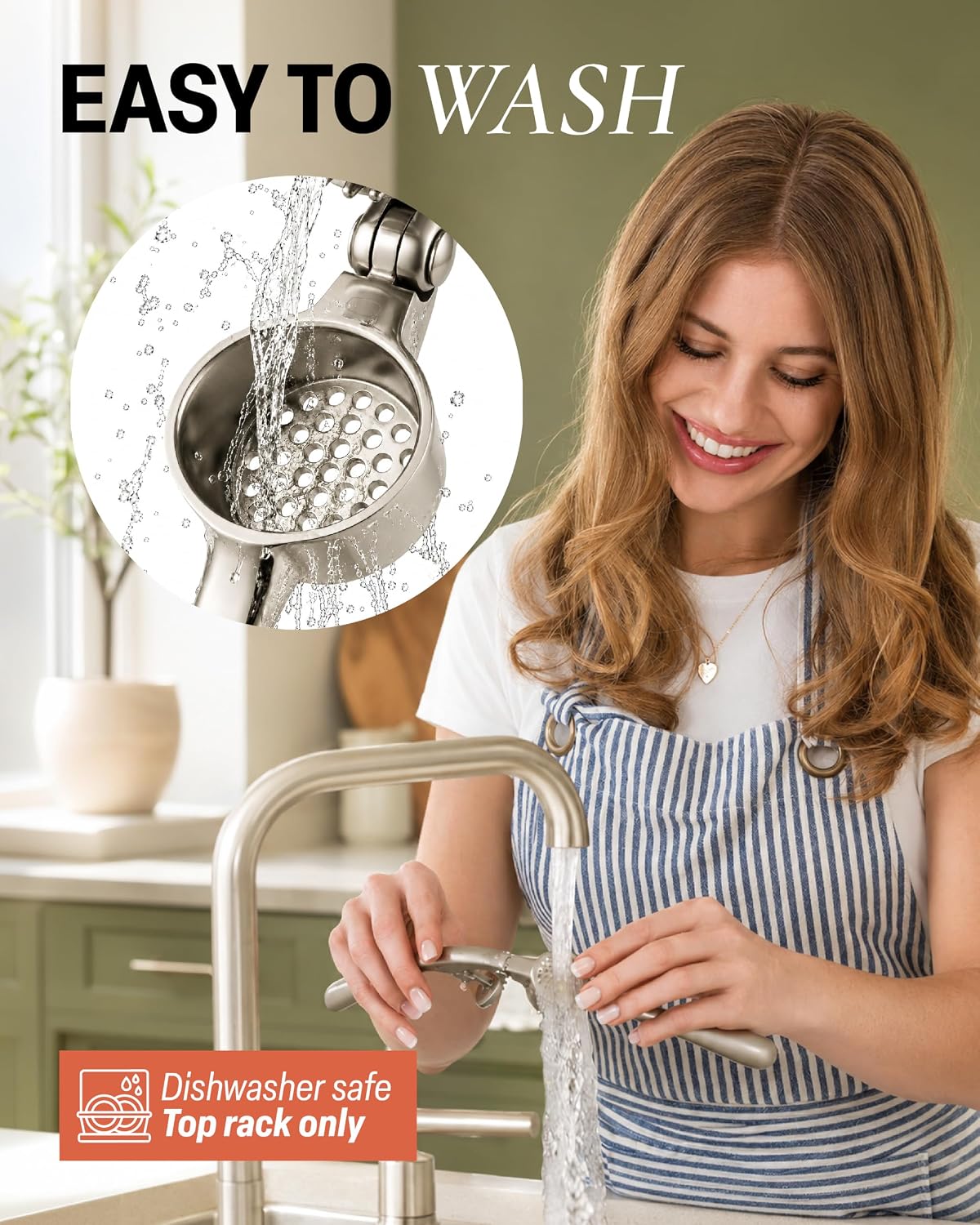 Thumbnail 5 de Zulay Kitchen Garlic Press Set 🧄