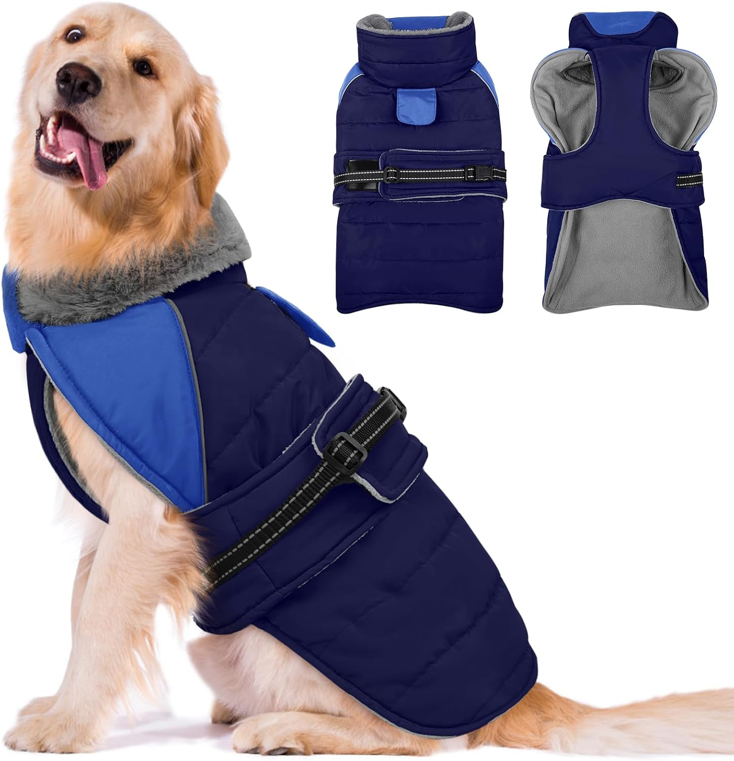 Detalle de Lelepet Dog Winter Coat Waterproof 2XL