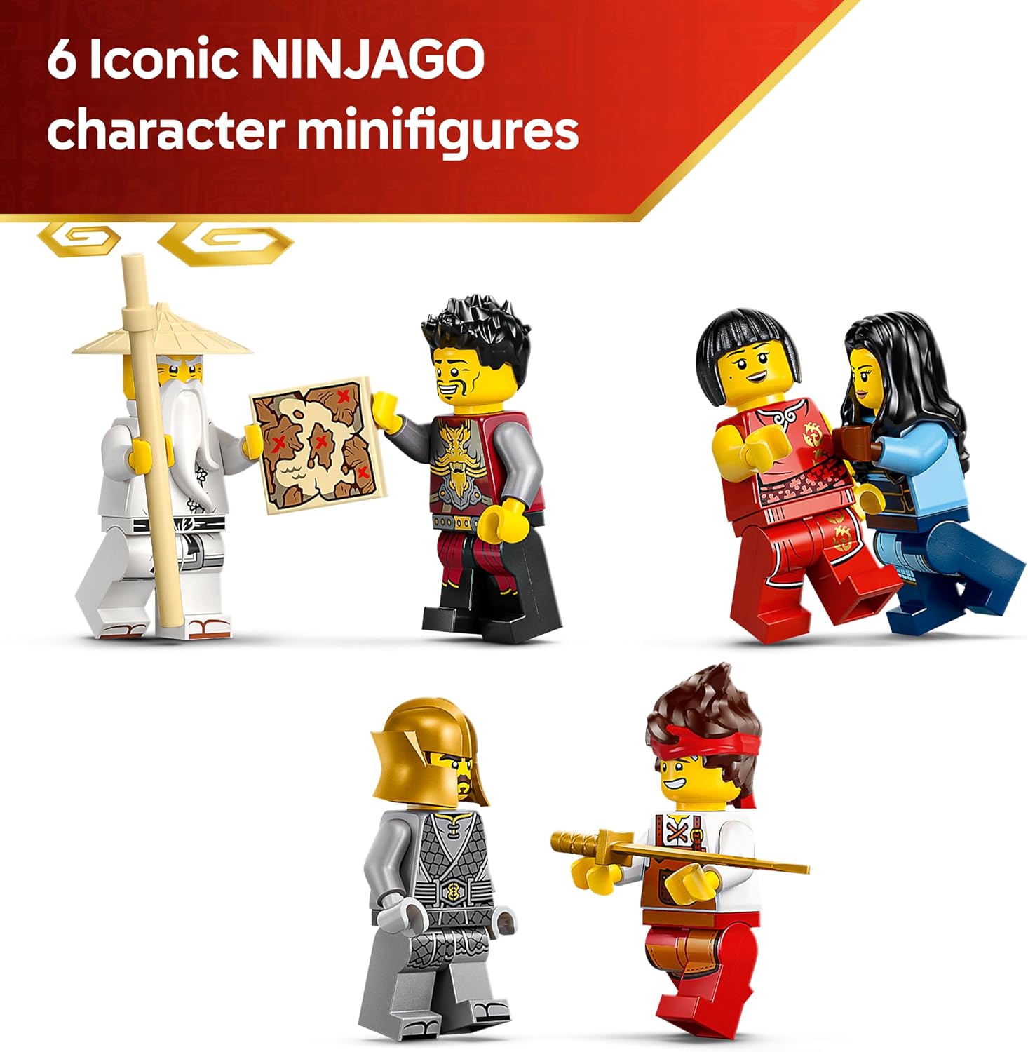 Detalle 2 de LEGO NINJAGO 71858 ninja house toy