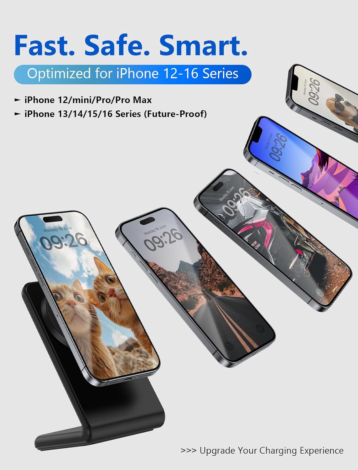 Thumbnail 3 de Mag.Safe Charger 1.5m iPhone Stand