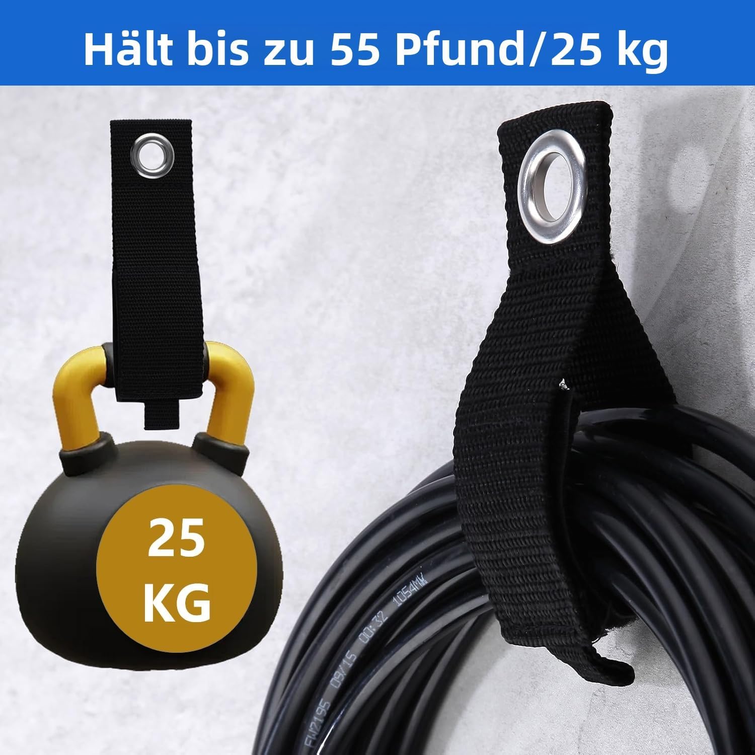 Thumbnail 6 de Kabel Organizer Kabelriemen Hochleistungs-Set