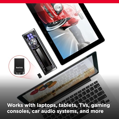 Detalle de SanDisk Ultra Fit 128GB USB-A Flash Drive: Compact, Fast, and Practical