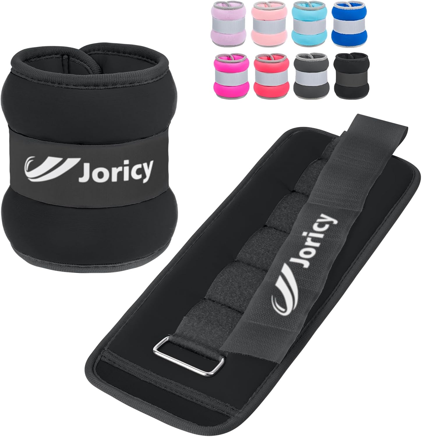 Thumbnail 6 de Ankle Weights Pair — Adjustable 1/2/3/4/6/8/10/12/20 LBS for Wrists, Ankles, Arms, and Legs