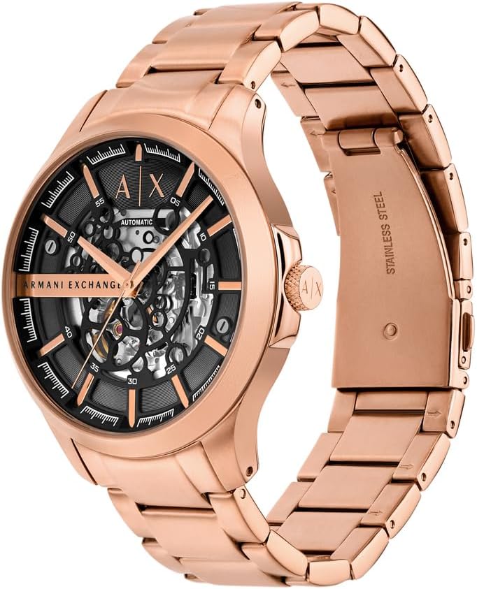 Thumbnail 2 de Armani Exchange Orologio da uomo con movimento automatico e cassa da 46 mm in acciaio