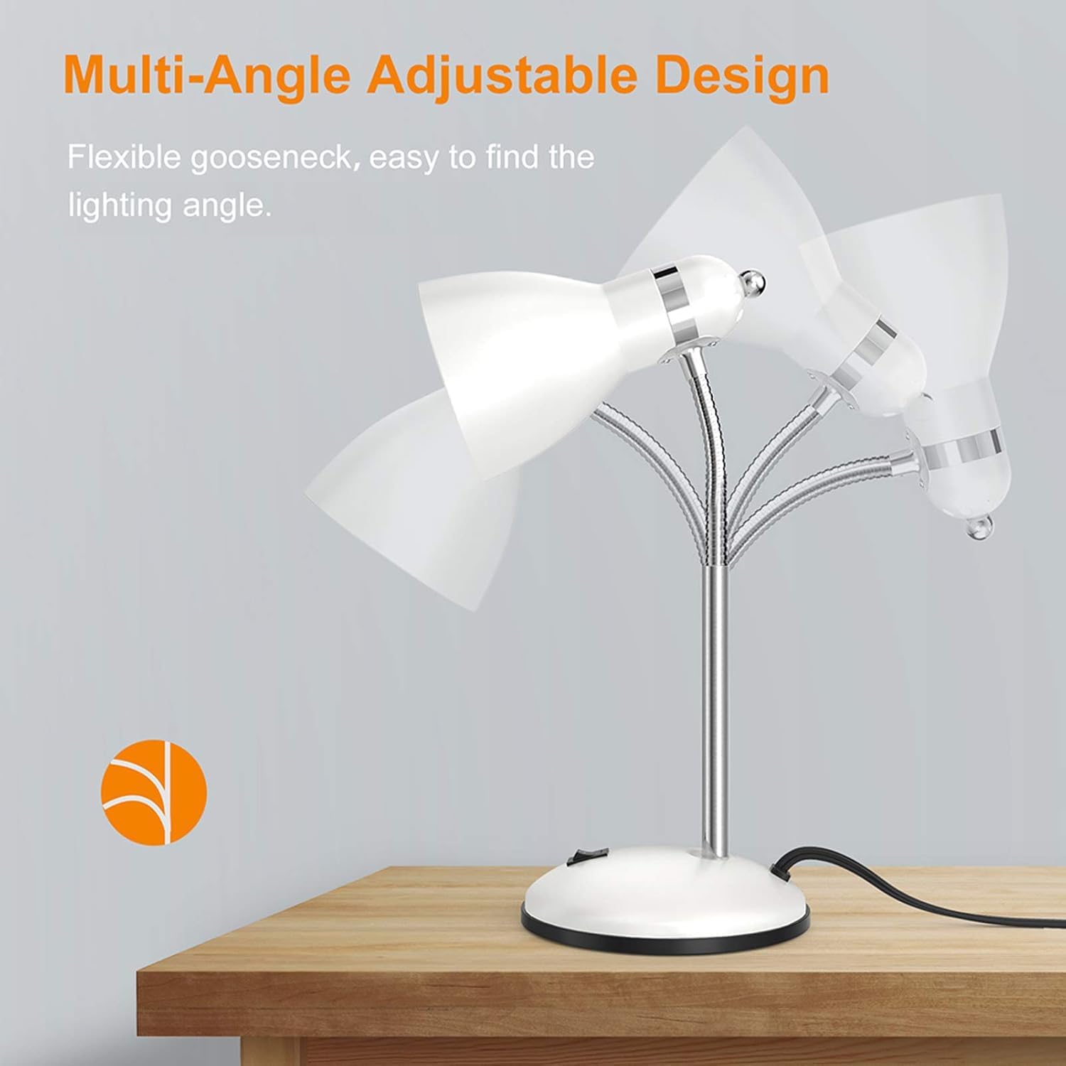 Detalle 1 de LEPOWER Metal Desk Lamp 40W