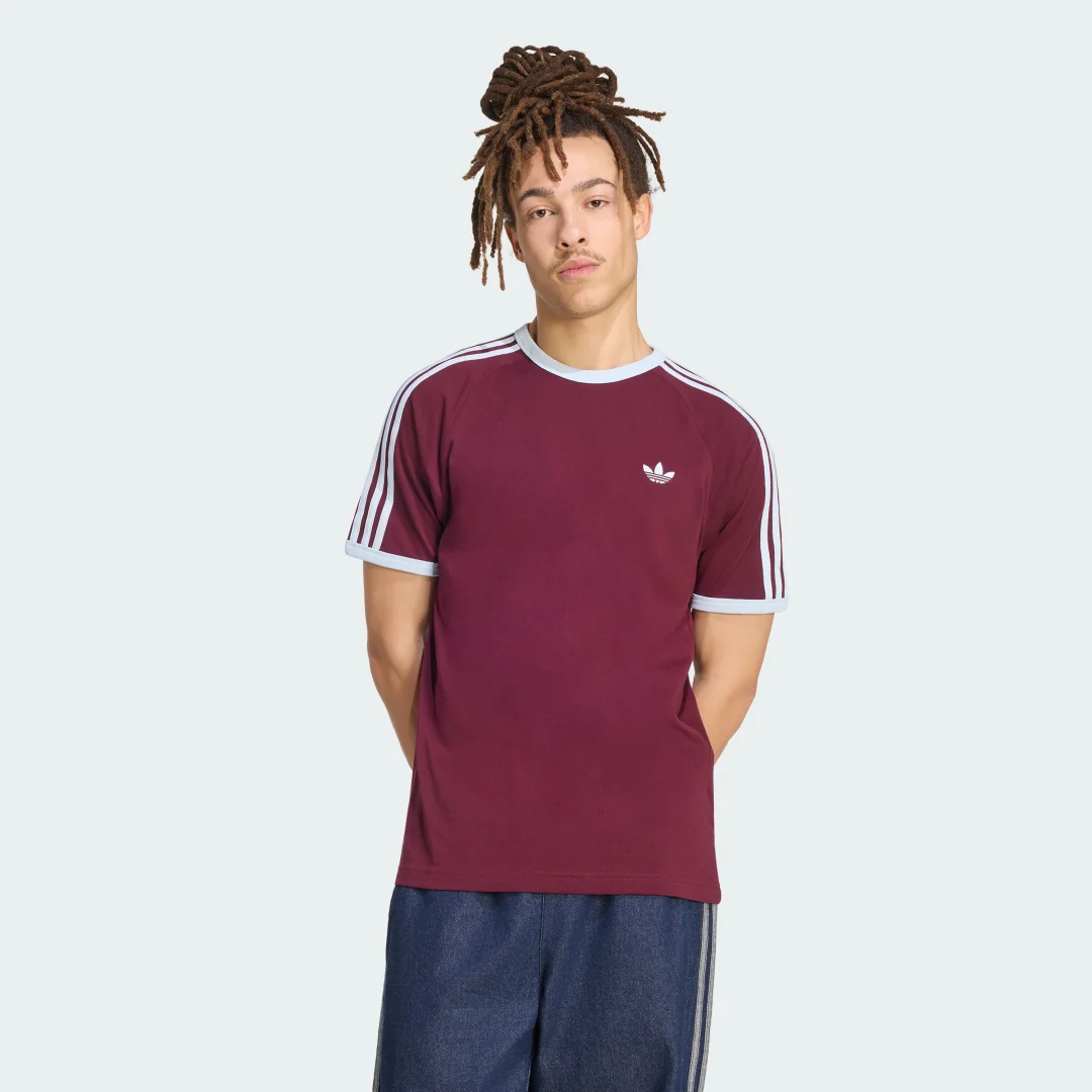 Detalle de adidas CAMISETA 3S CALI vino