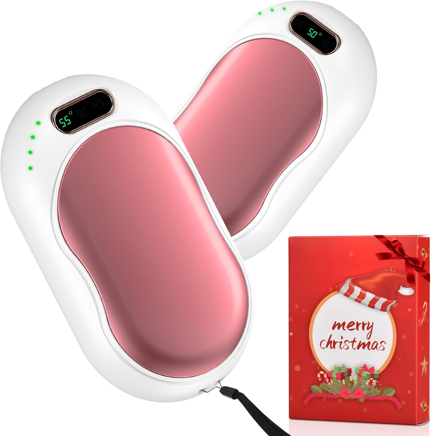 Calentador de Manos Recargable 5000mAh 2 en 1