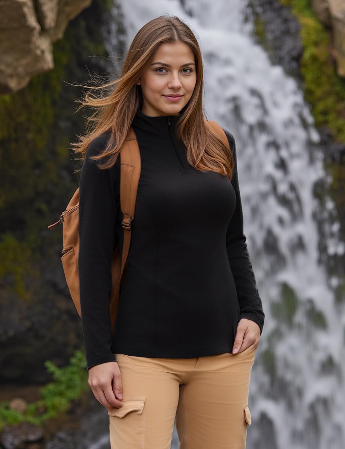 Detalle de Gyabnw Maglia termica running donna