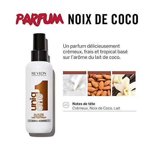 Detalle de REVLON PROFESSIONAL UniqOne Masque Spray 10-en-1 Parfum Coco 150ml