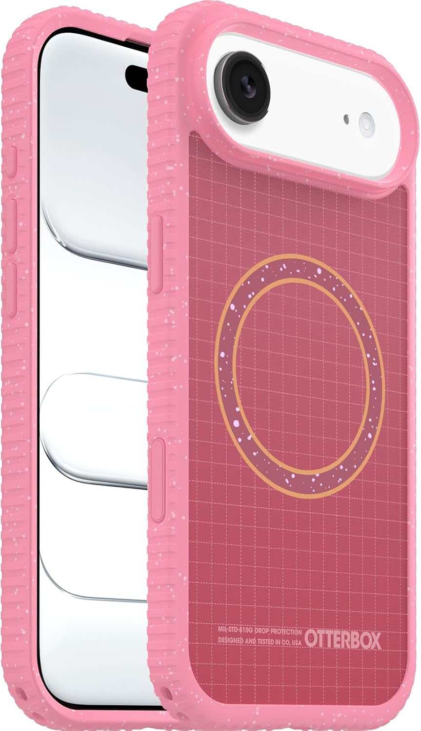 Detalle de OtterBox Sole Series MagSafe pour iPhone Air – Coque antichoc rose