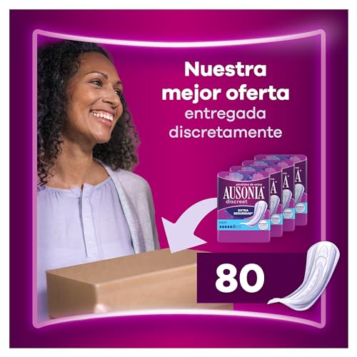 Thumbnail 6 de Ausonia Discreet Compresas Maxi 💧 Pack 48 para Pérdidas de Orina