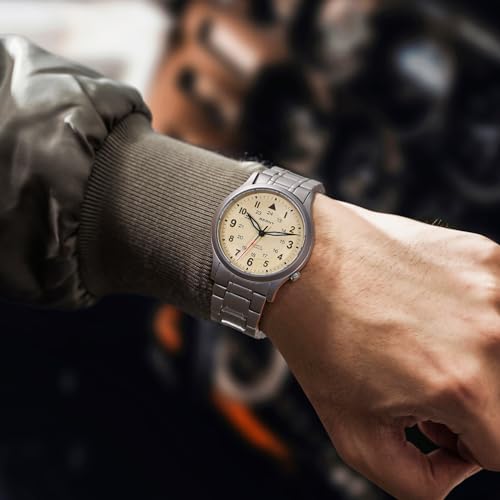 Thumbnail 7 de BERNY reloj de titanio con movimiento VH31, cristal de zafiro y 5 ATM