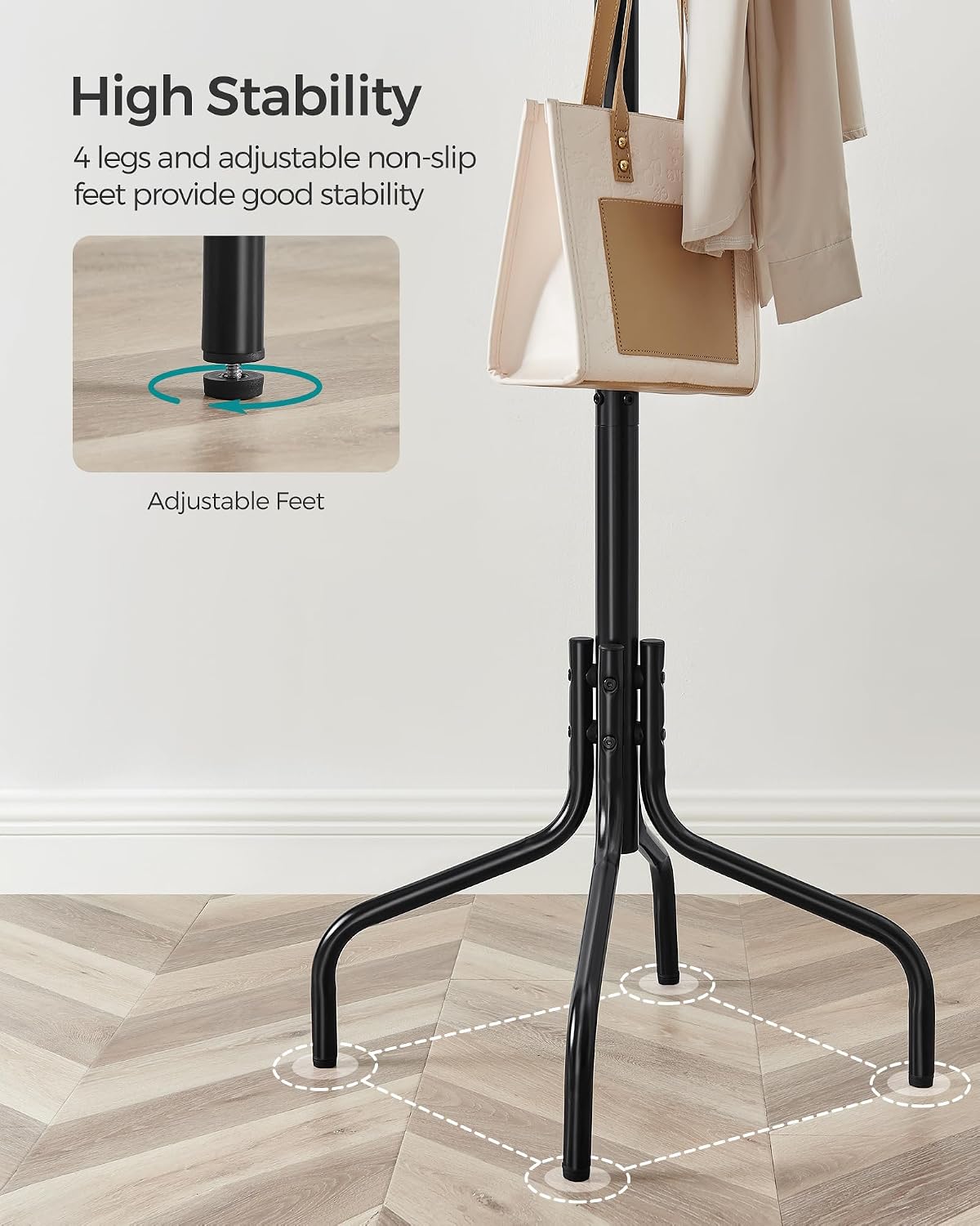 Thumbnail 4 de SONGMICS Coat Stand RCR031B01