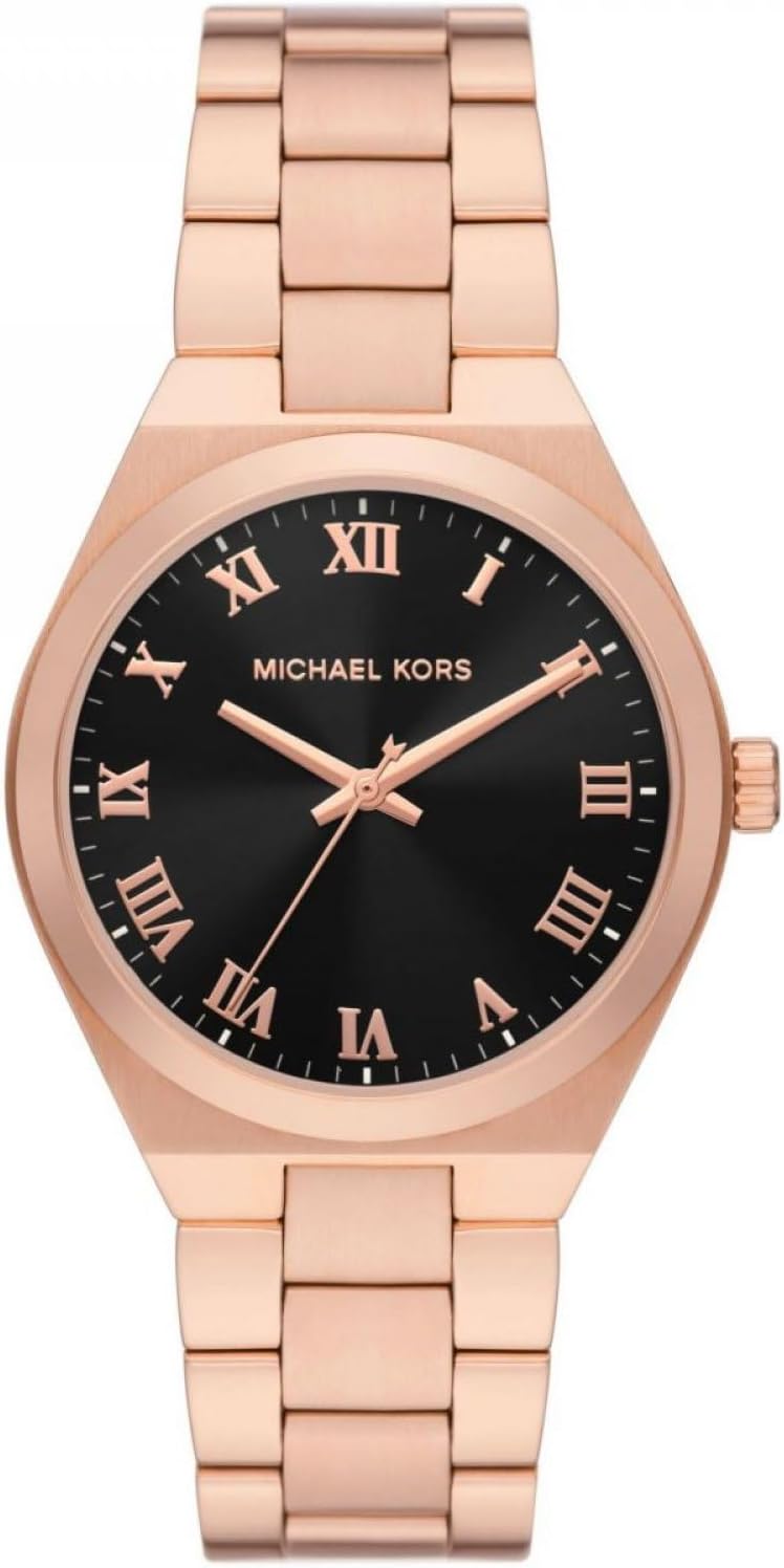 Thumbnail 6 de Michael Kors Lennox Orologio da Donna – Movimento Quarzo, Cassa in Acciaio Rosa e Cinturino in Acciaio Inossidabile