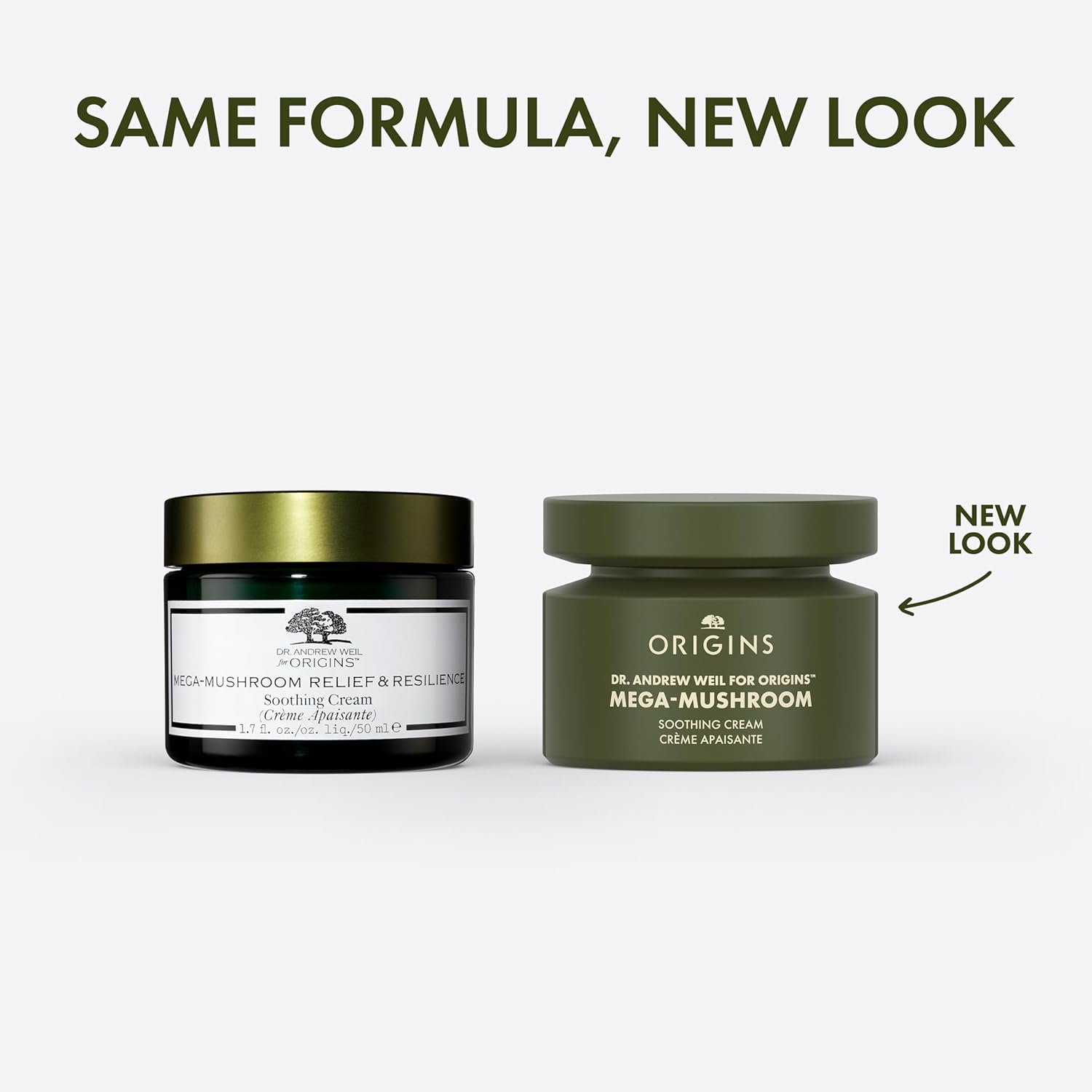 Detalle 2 de Origins Mega-Mushroom Soothing Cream | Visibly Calms Skin with Reishi & Hyaluronic Acid, 50 ml