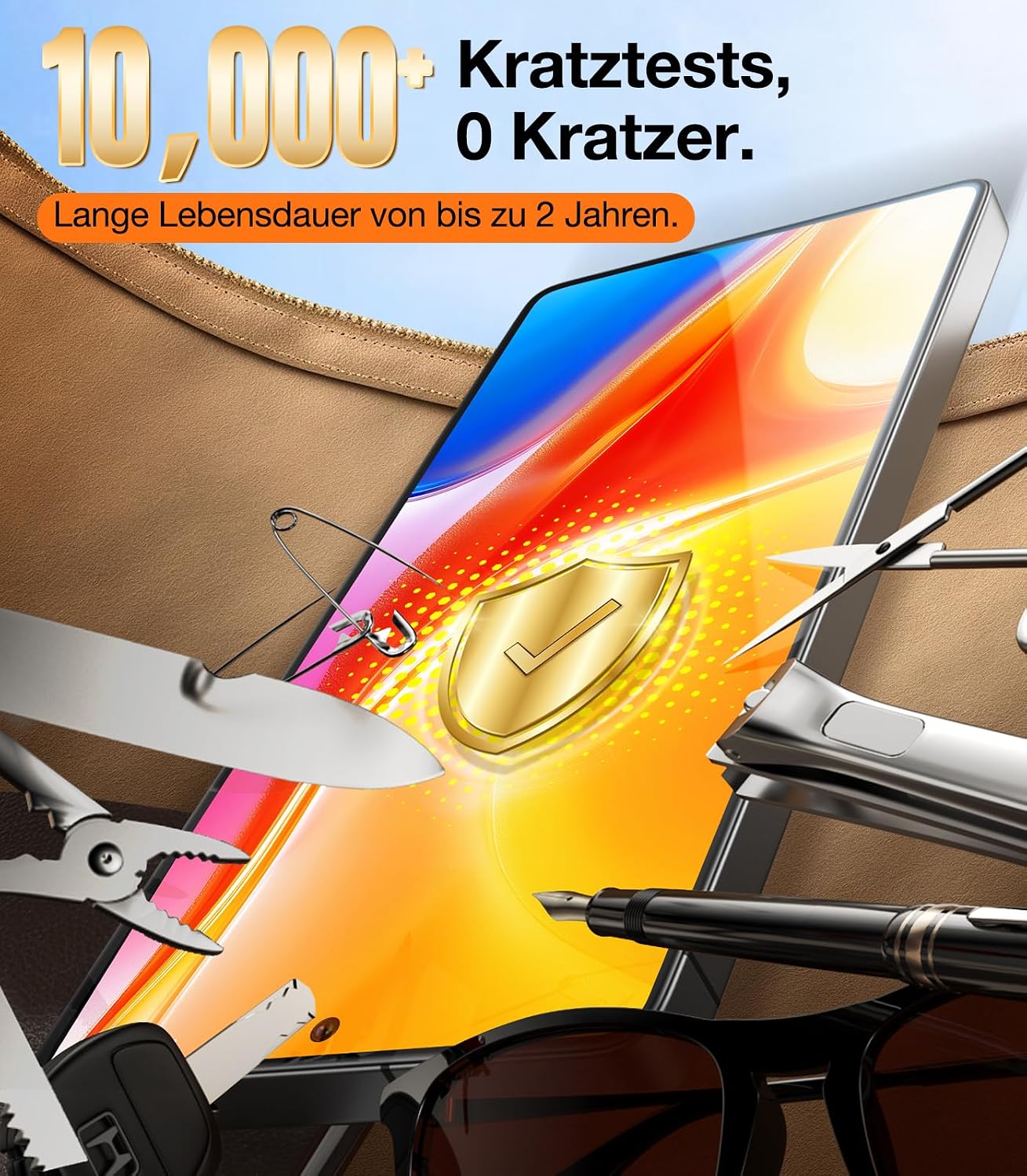 Detalle 2 de TORRAS S25 Ultra Panzerglas 9H+ Schutzfolie