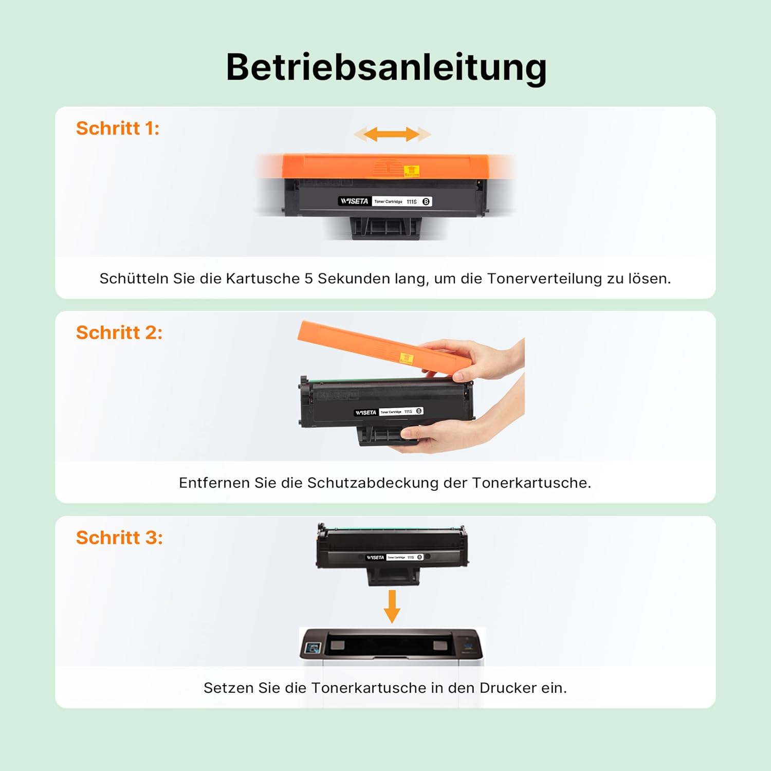 Thumbnail 6 de WISETA MLT-D111S kompatibler Toner im 2er-Pack für Samsung D111S (Schwarz) – passend für Xpress Modelle