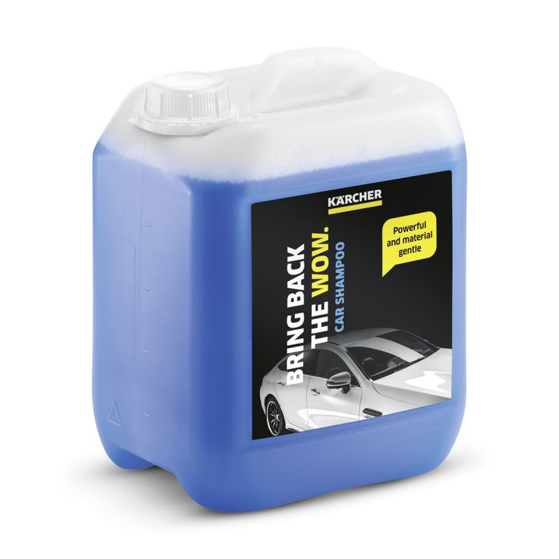 Kärcher RM 619 Detergente para Automóviles 5L: limpieza profunda sin dañar superficies pintadas ni plásticas