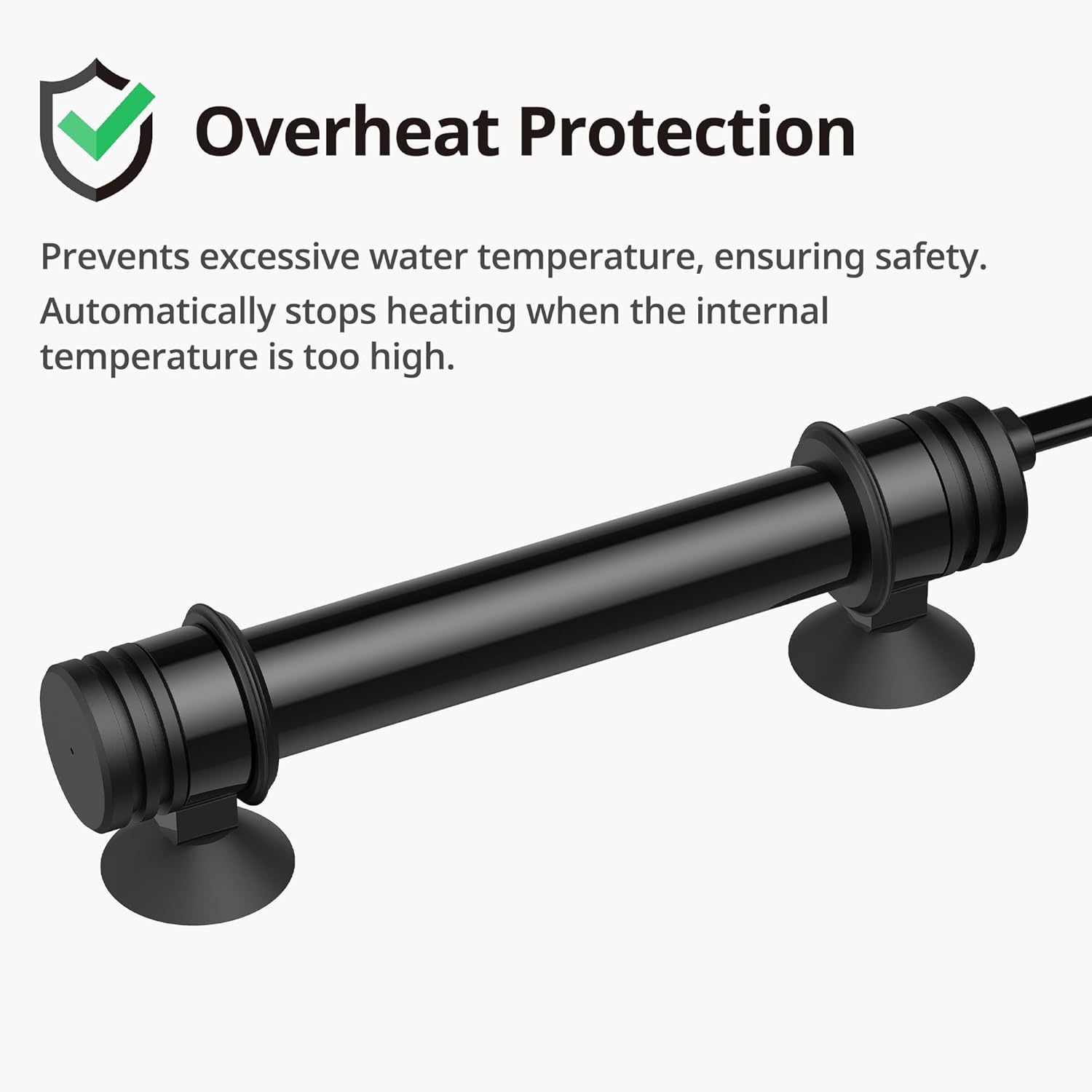 Detalle de 300W NICREW fish tank heater for 250L