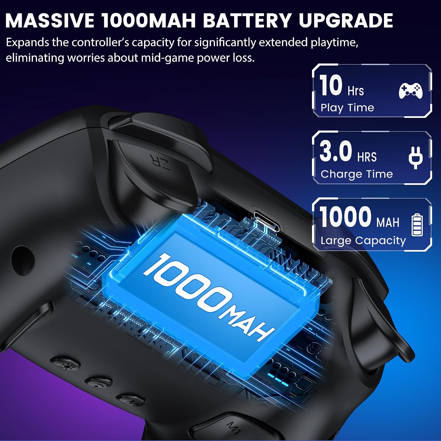Thumbnail 5 de BEBONCOOL Switch Controller mit RGB-Licht